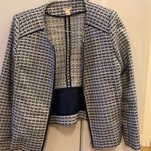 J. Crew Print Blazer